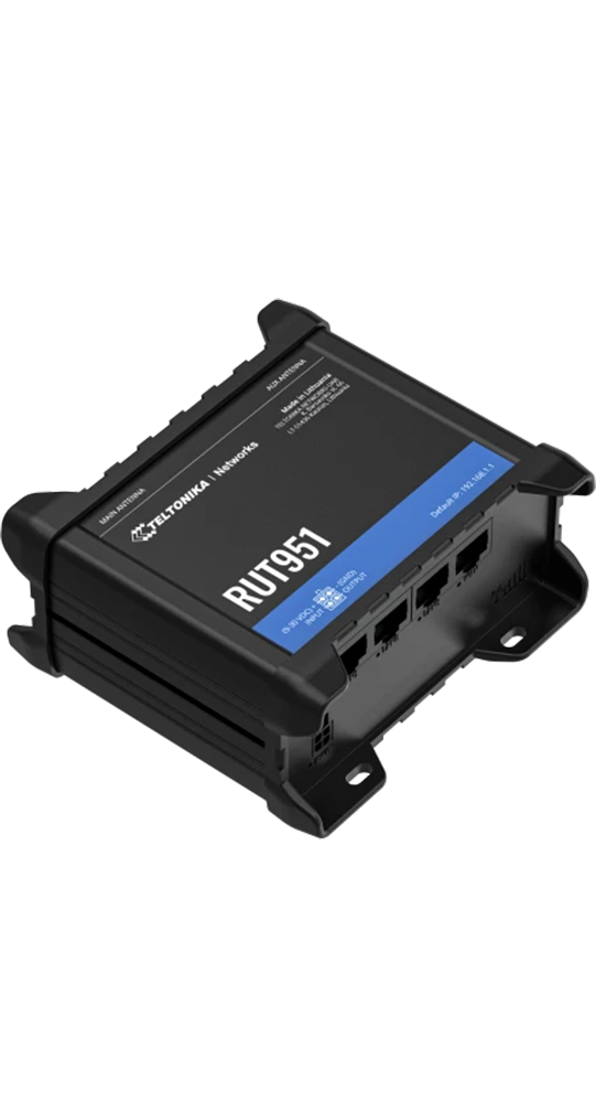 Teltonika DSL/WLAN Module RUT951 Industrial Cellular Router Schwarz