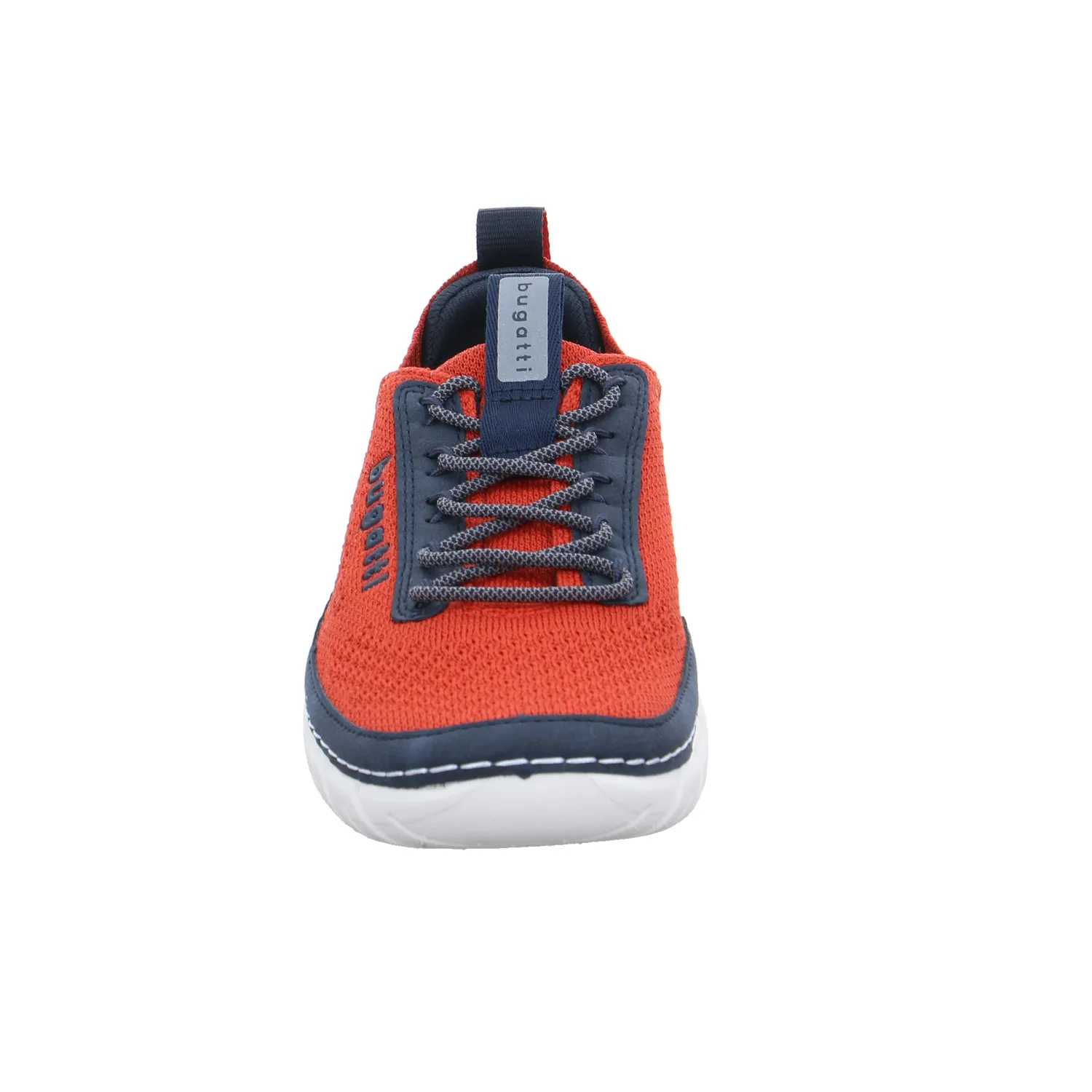 BUGATTI SHOES Halbschuhe Sneaker Stoff Rot Textil