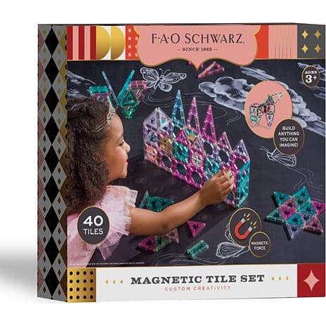 FAO Schwarz Magnetlegetøj - 40 dele