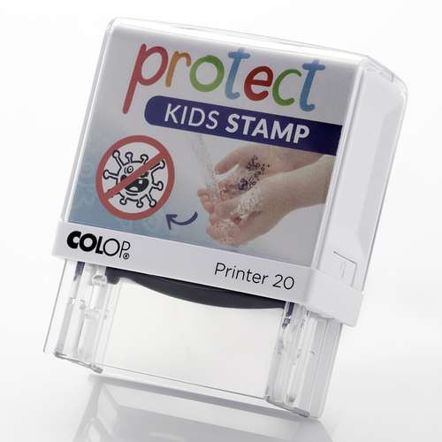 STOP-CORONA MICROBAN® protect KIDS STAMP
