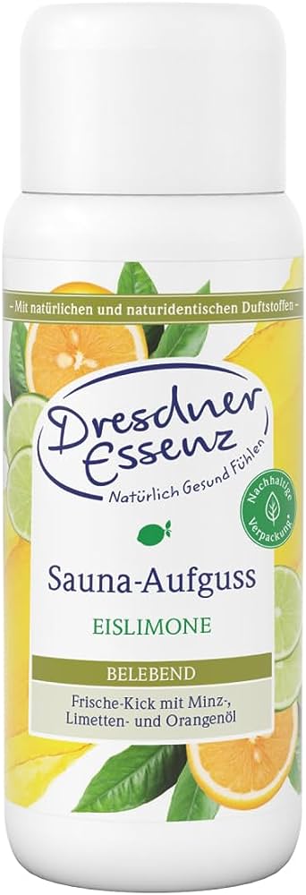 DRESDNER Sauna Aufguss Eislimone Fl 250 ml