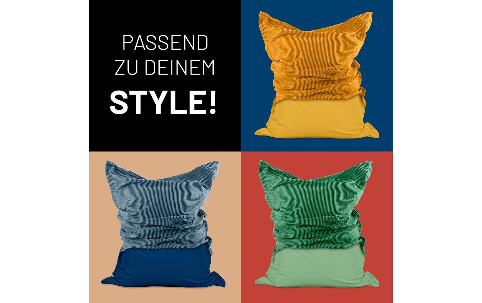 Lumaland Sitzsack »+ Cordhülle 380 l« 3 Stk. tlg.
