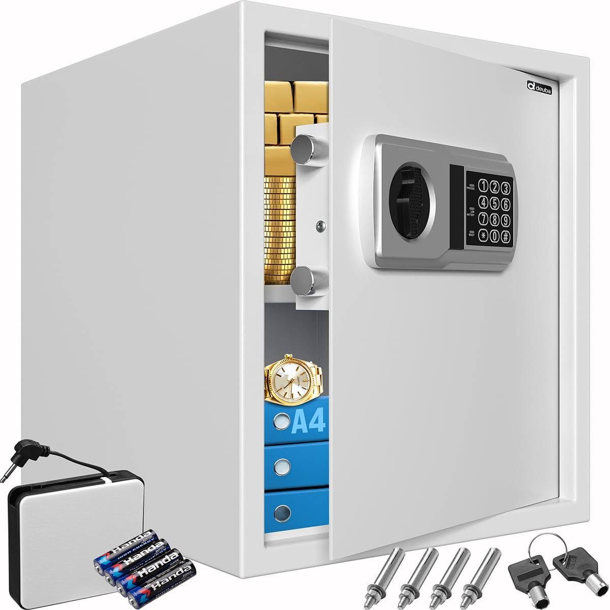 Deuba Elektrischer Tresor 35x40x40cm