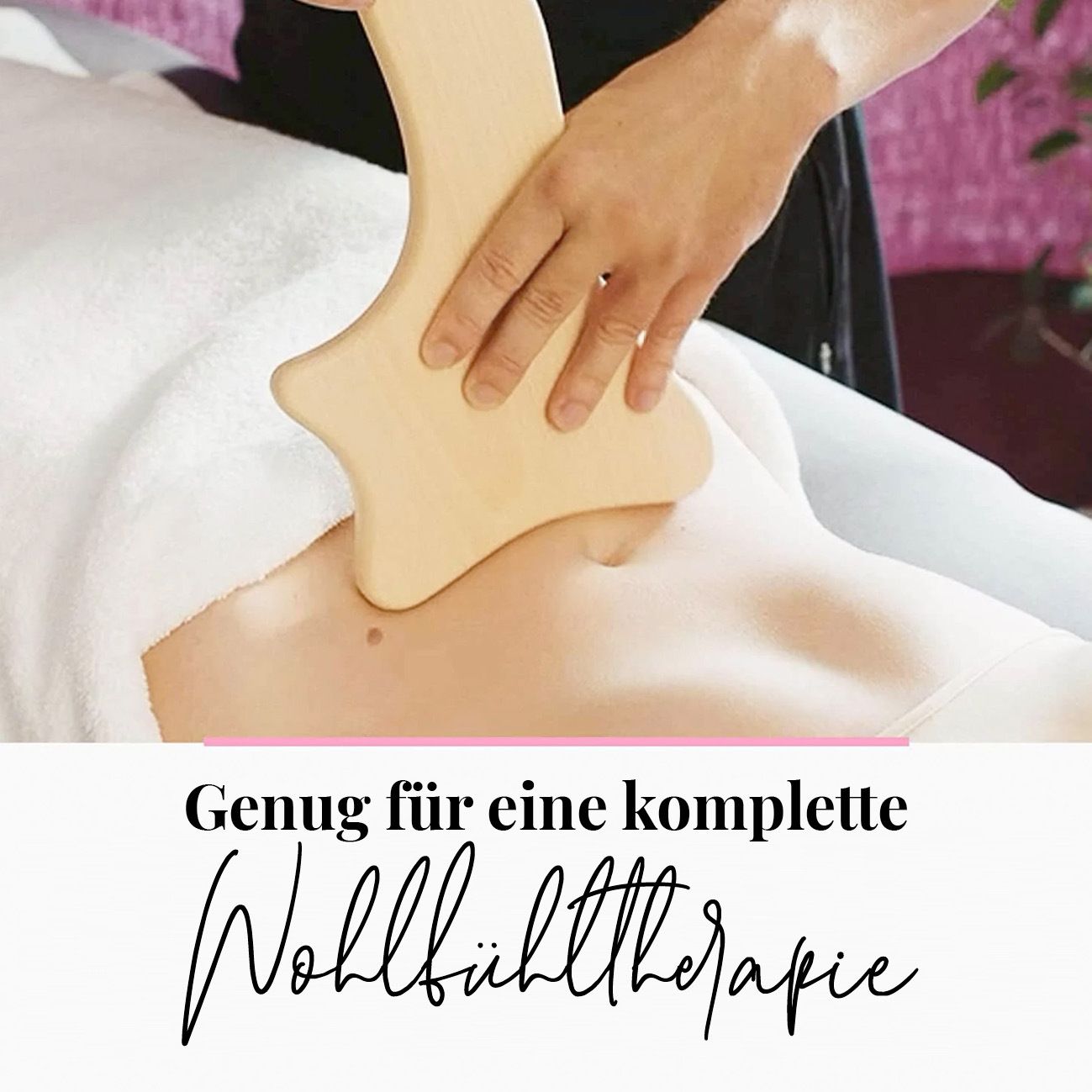 tuuli Anti Cellulite Massagegerät Maderotherapie aus Holz