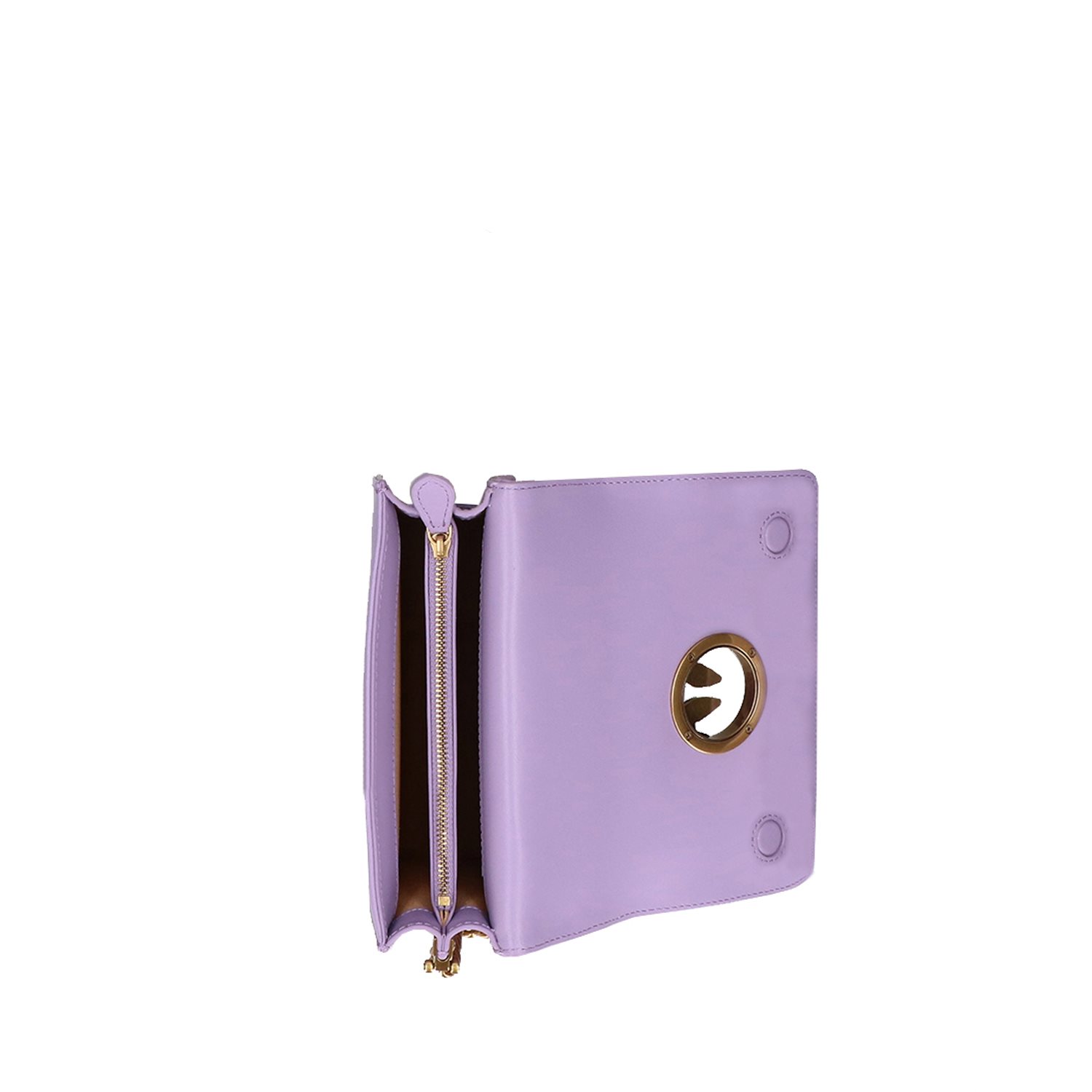 Pinko Love Click Mini Chevron purple tulip