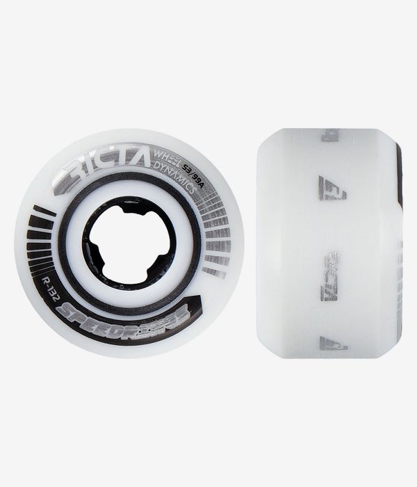 Ricta Speedrings Wide Rollen (white grey) 53mm 99A 4er Pack