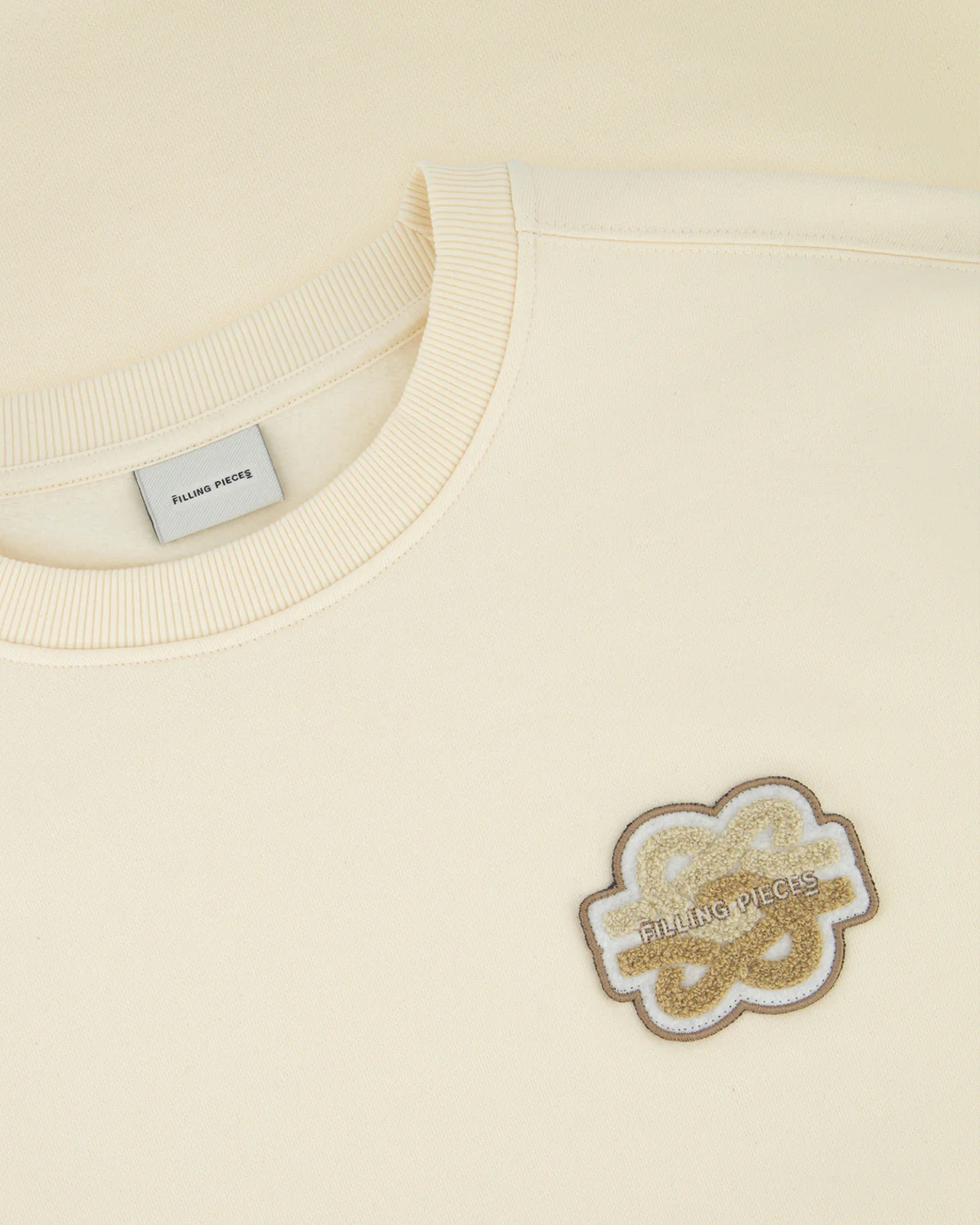 Sweatshirt Gowtu Tonal Antique White