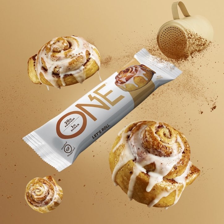 Oh Yeah ONE Bars Cinnamon Roll 12x60g