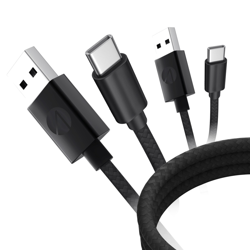 Doppelpack unauffällige USB-C-Lade- und Datenkabel für PlayStation 5