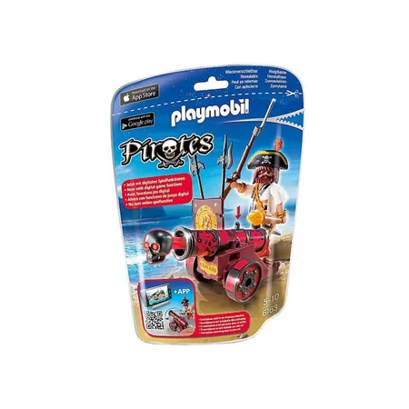PLAYMOBIL® 6163 Rote App-Kanone mit Freibeuter