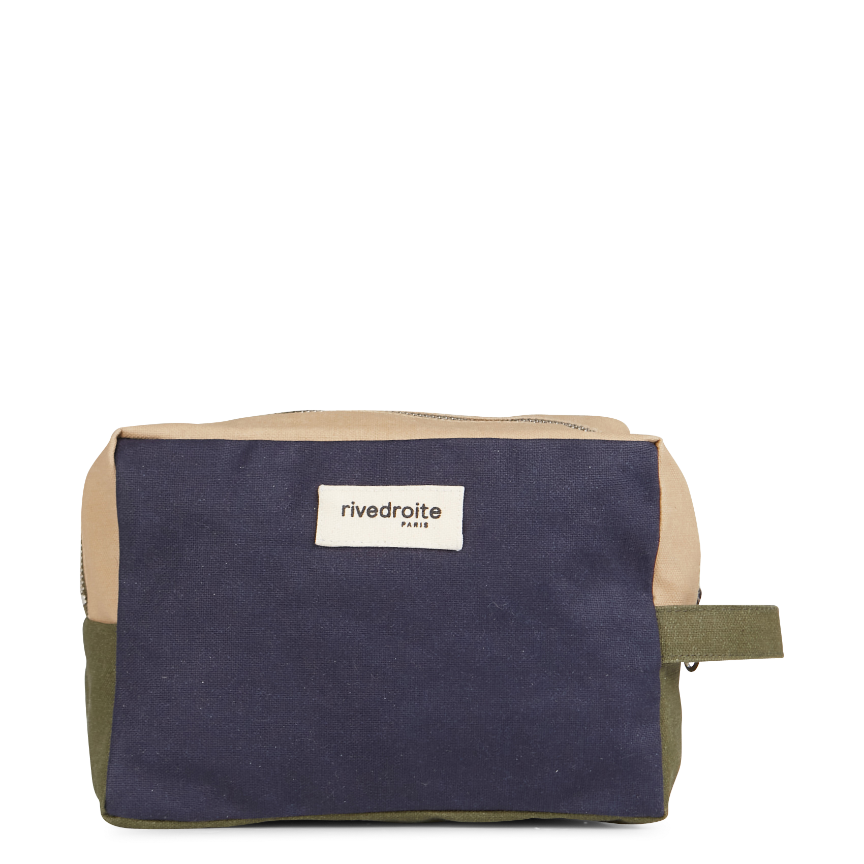 TOURNELLES XL - Grande trousse en coton recyclé | Bleu