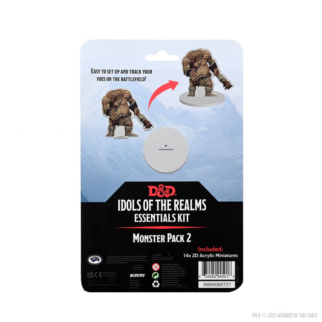 D&D Idols of the Realms 2D Minis: Monster Pack 2