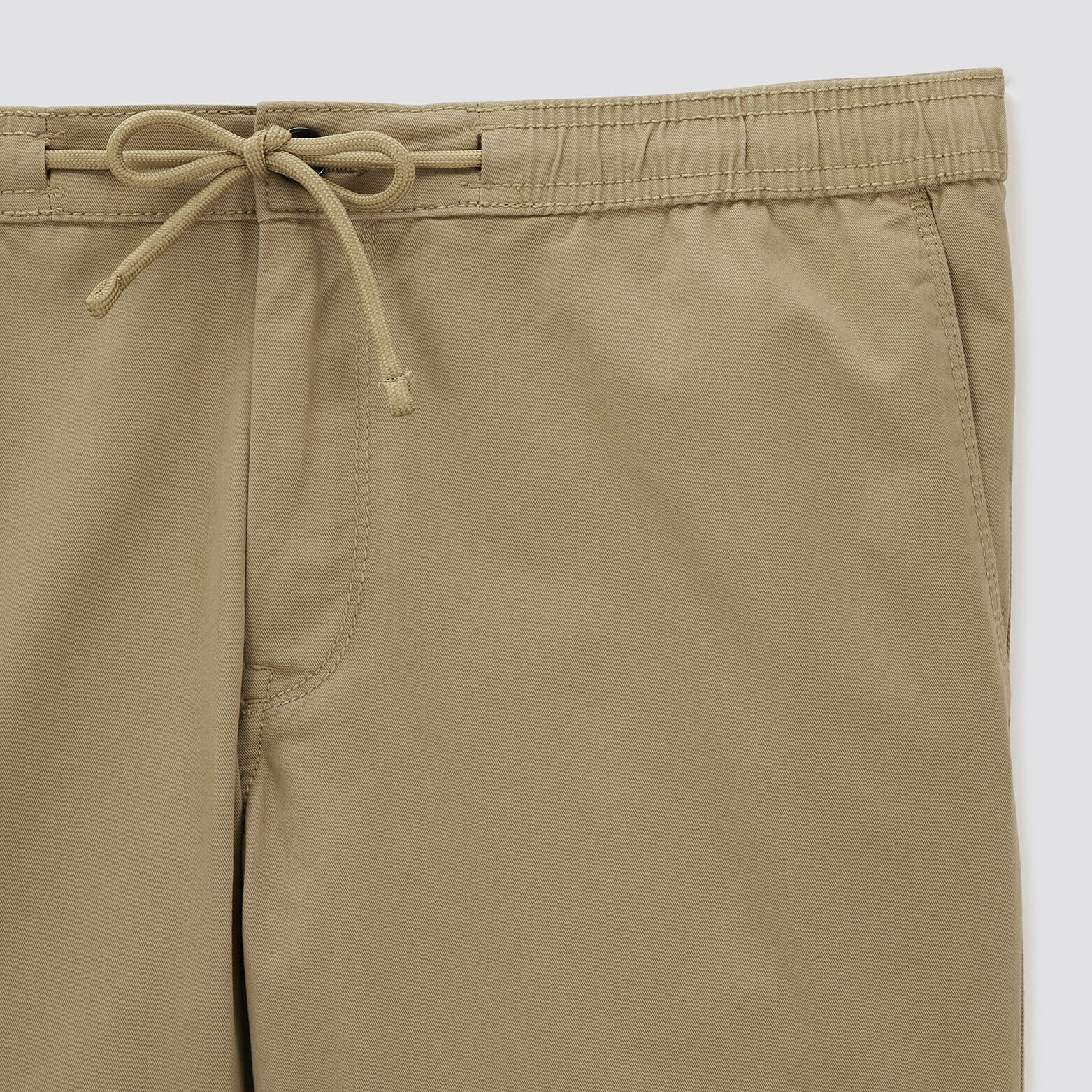 Bermuda chino taille élastiquée Camel