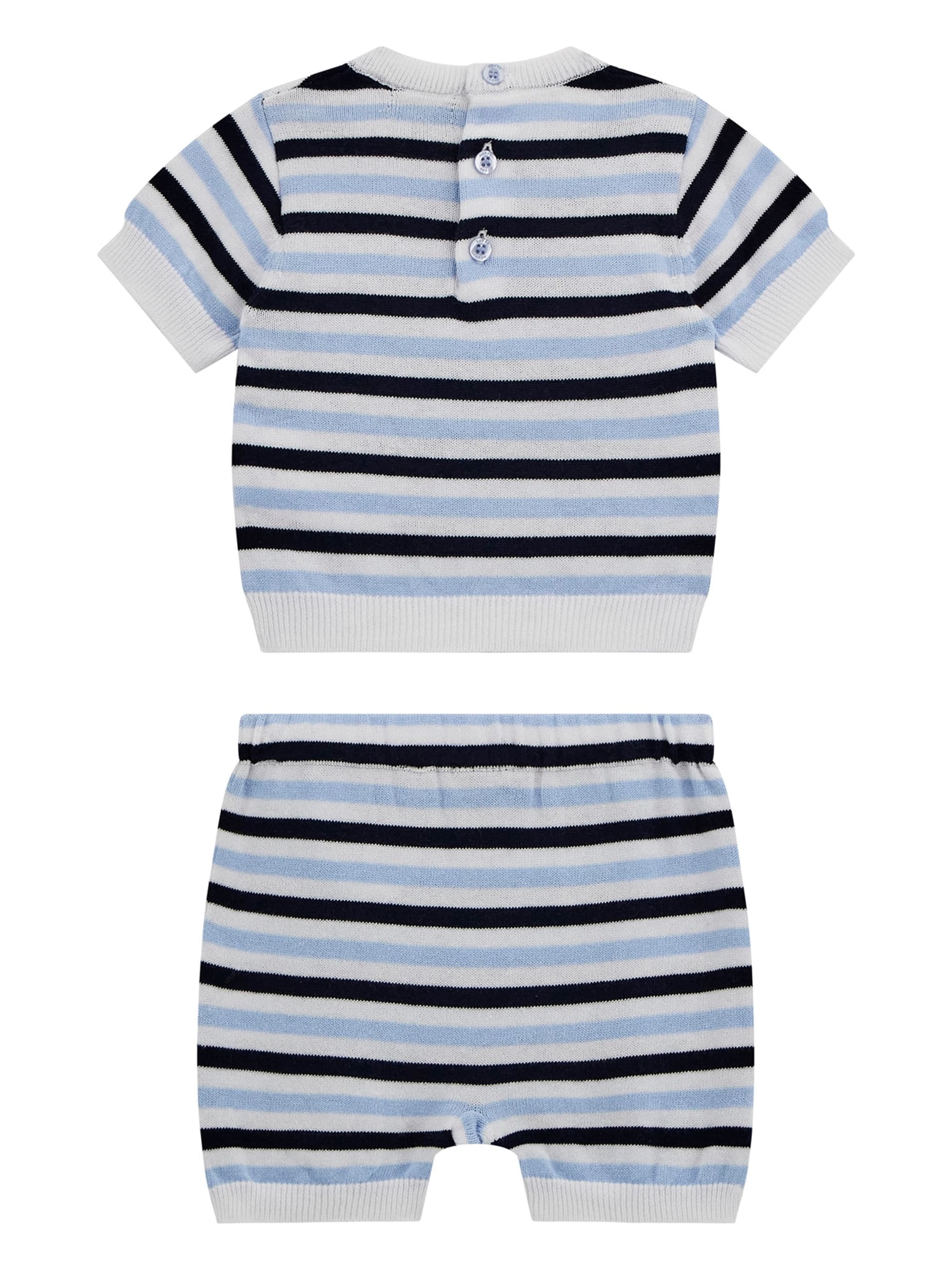 Conjunto Ecológico de Camiseta e Shorts (0-9 meses)