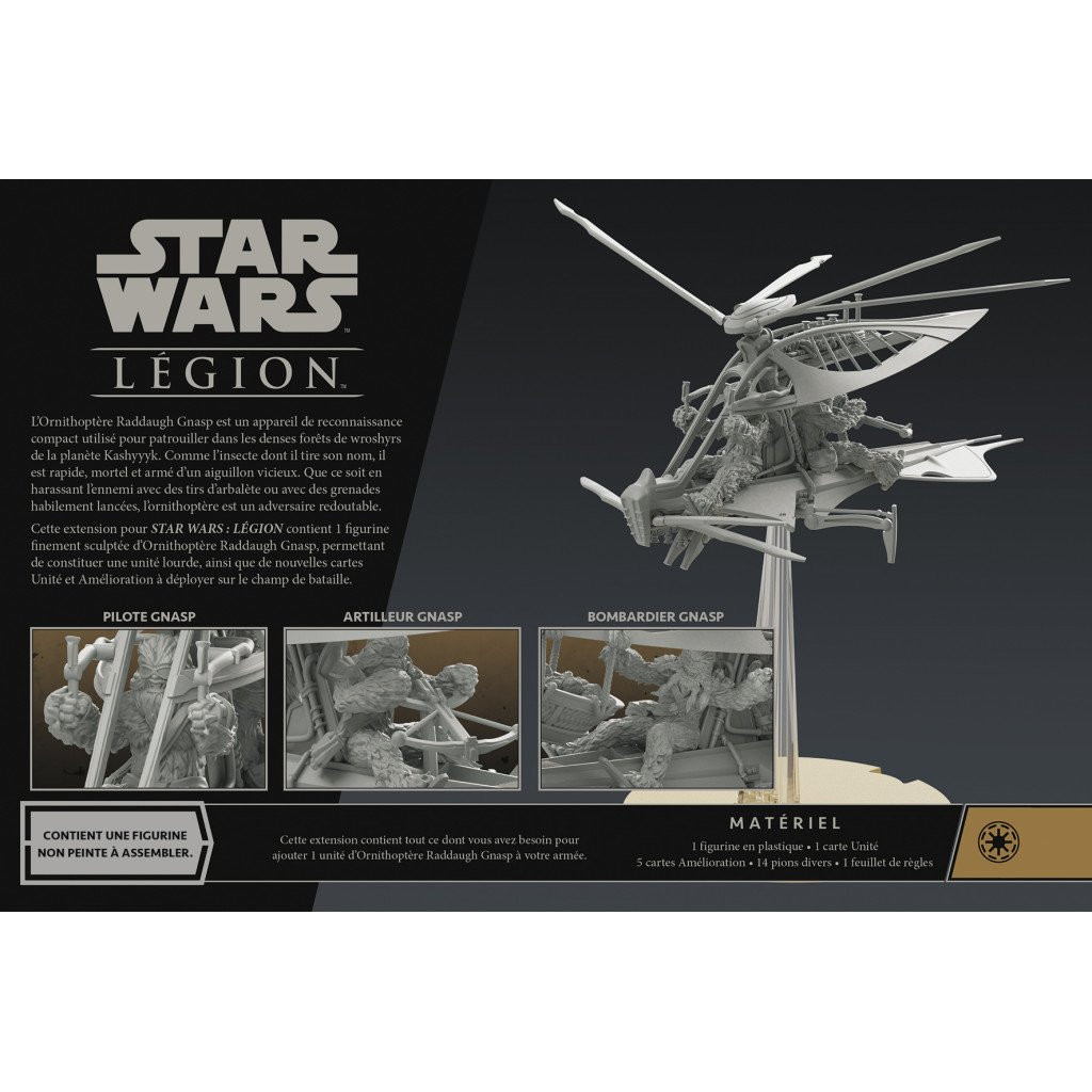 Star Wars : Légion - Ornithoptère Raddaugh Gnasp