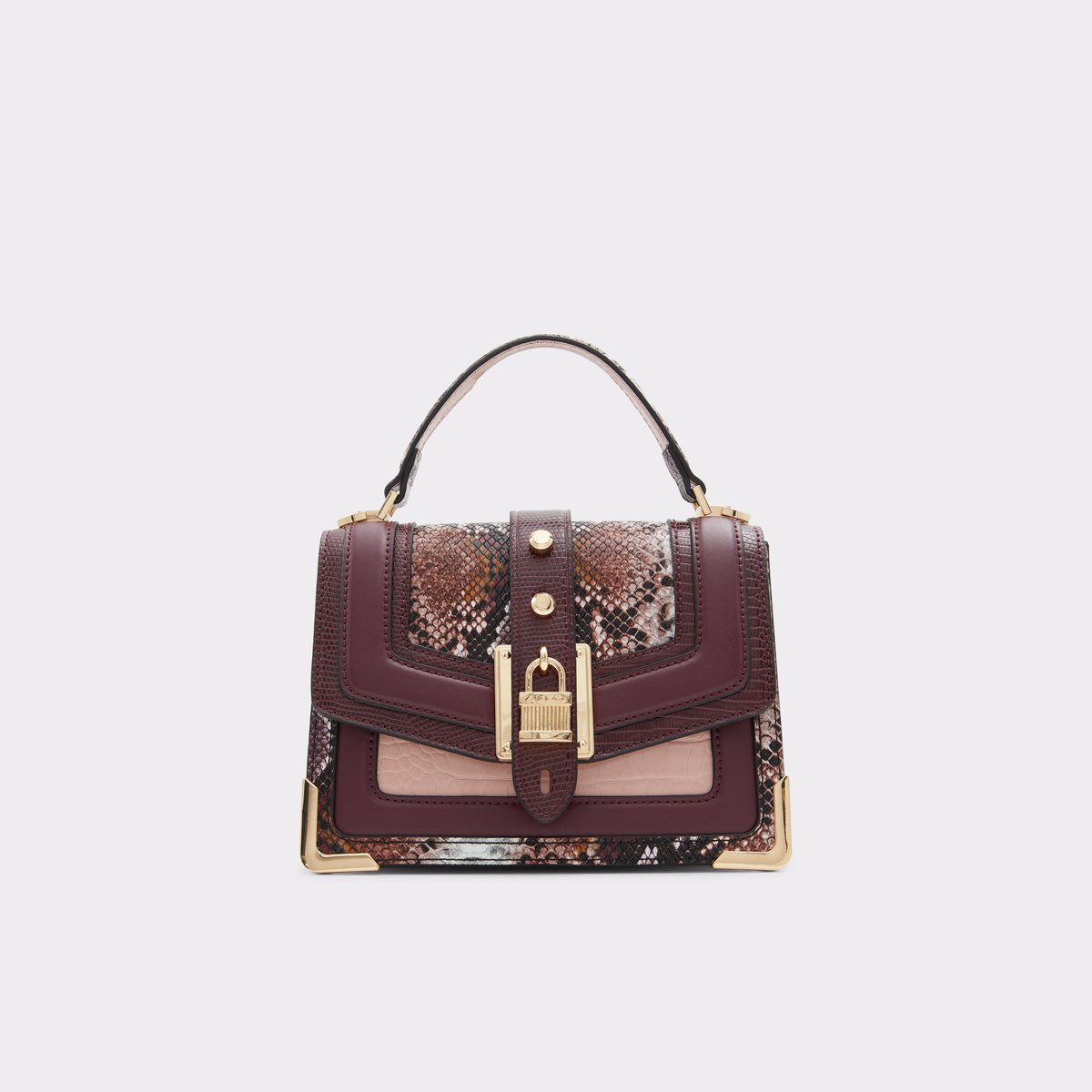Iconilock Bordo Women Top Handle Bags