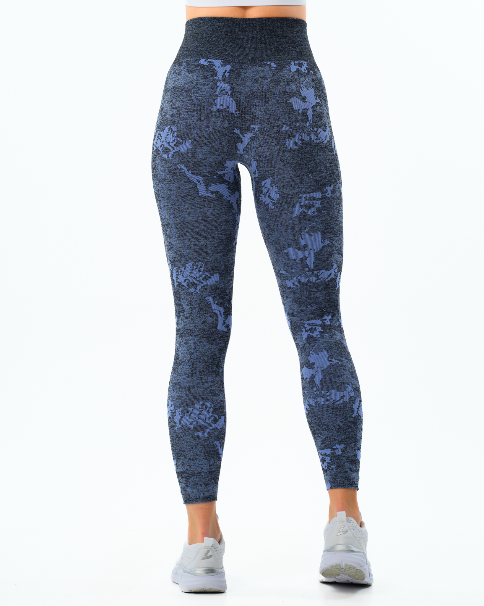 LEVITY Camo Seamless Tights 7\8 Blue Camo