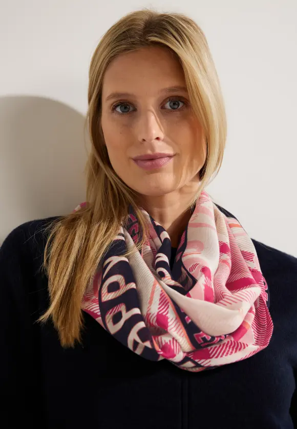Printloop mit Wording - cosy coral