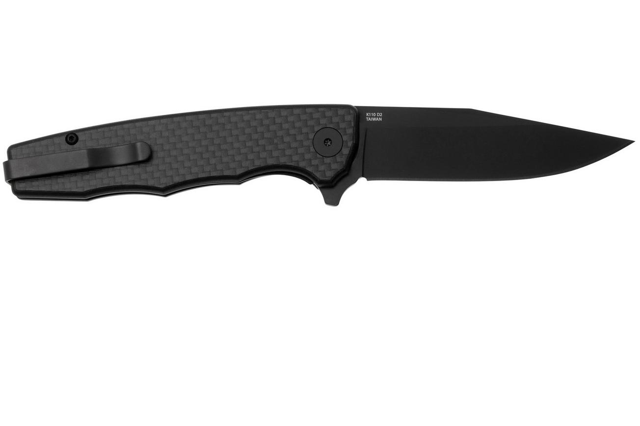 Ocaso Strategy 29BCB Black Blade, G10 Carbon Fiber Peel Ply, zakmes