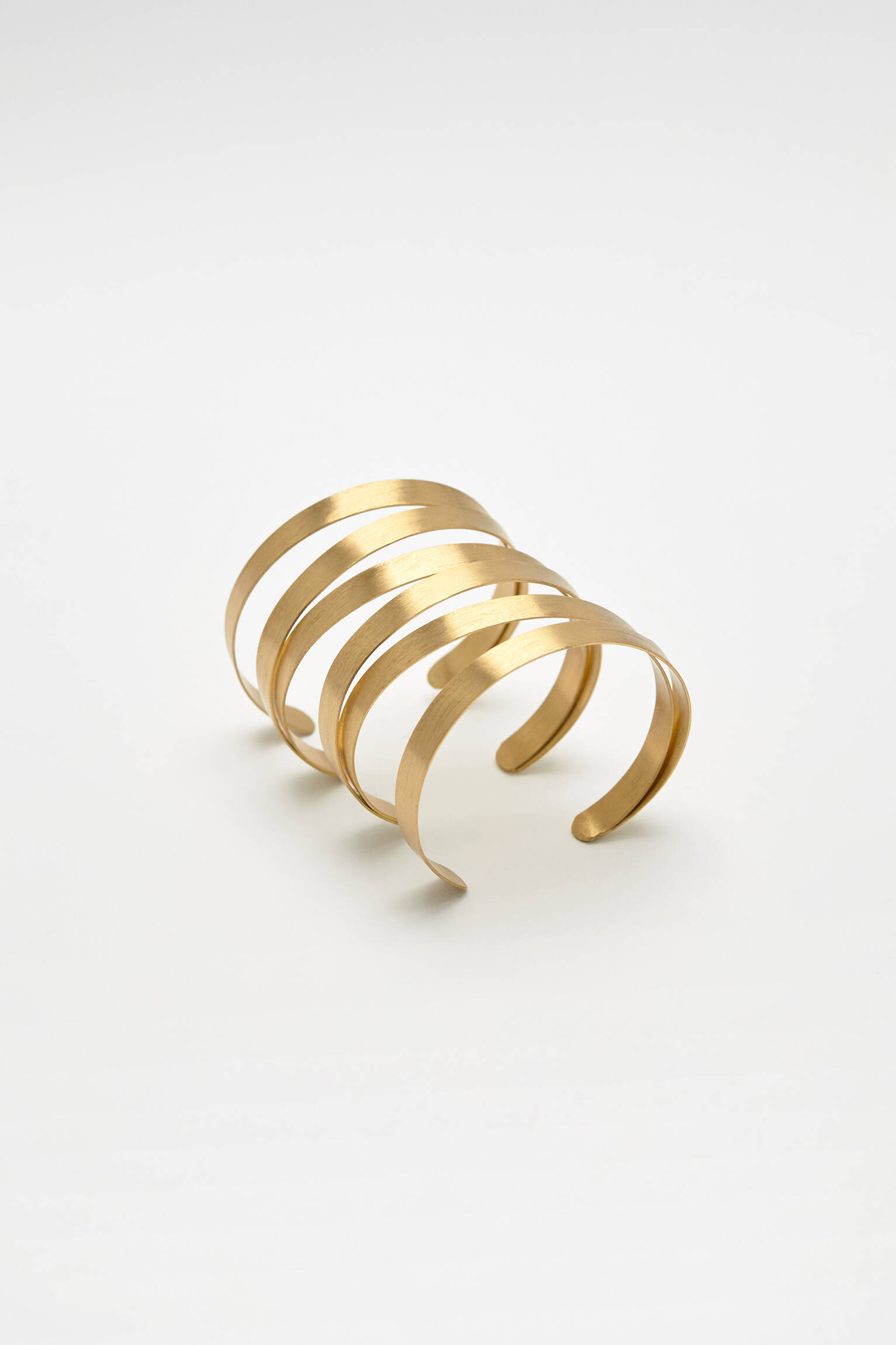 PULSEIRA ESPIRAL DOURADA - DOURADA