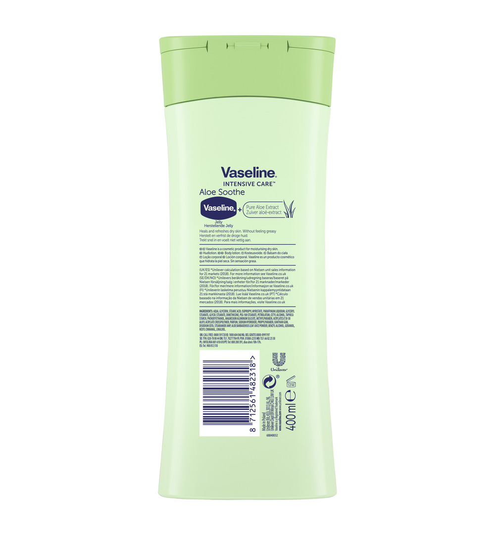 Vaseline Bodylotion aloe (400 ml)