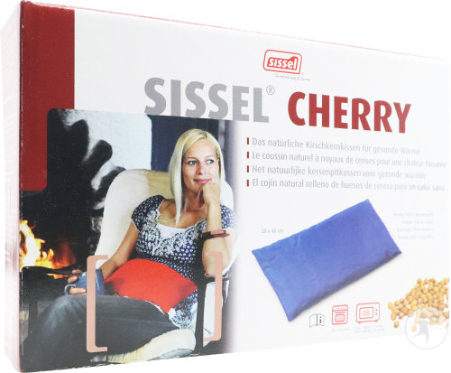 Sissel Cherry Coussin A Noyaux De Cerises 20x40cm Rouge 1 Pièce