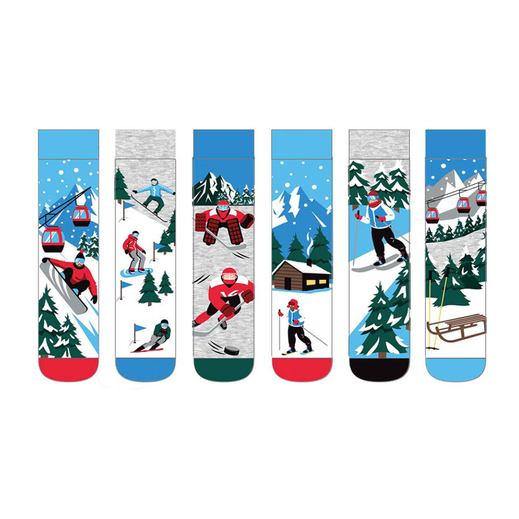 Zubehör - Socken Socken Winter 39-46 multicolor