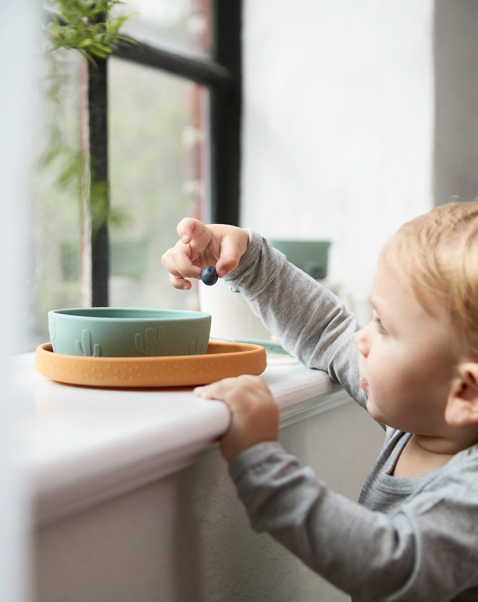 Geschirr-Set STICK&STAY - LALEE 3-teilig in bunt