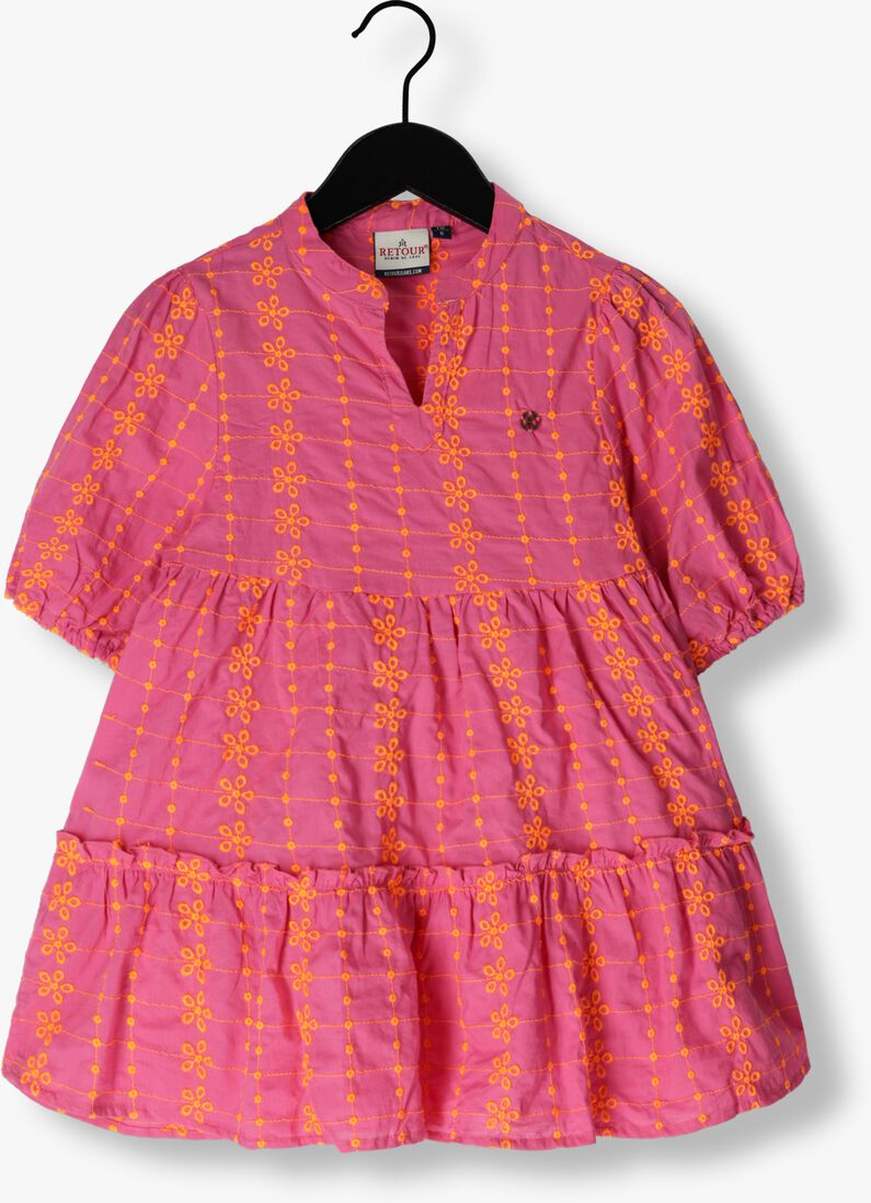 RETOUR roze retour midi jurk haley