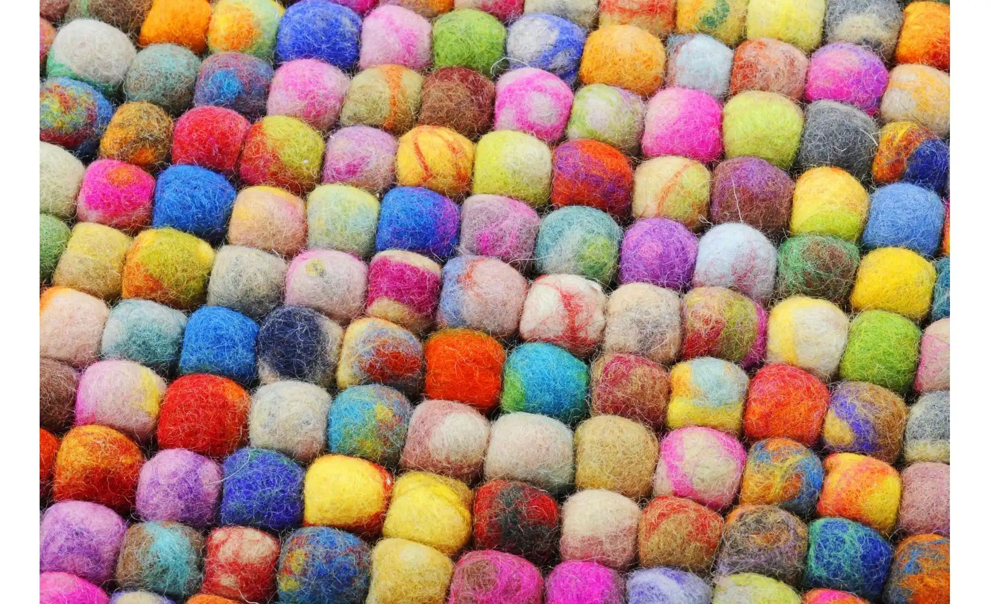 THEKO Kugelwollteppich Felty