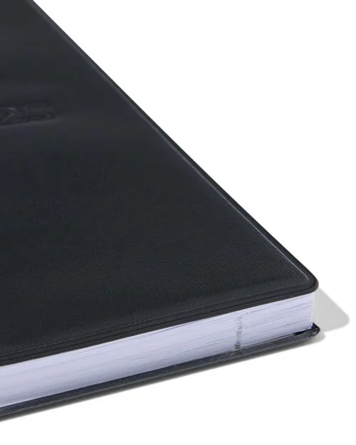 agenda 2025 17x10 PU noir