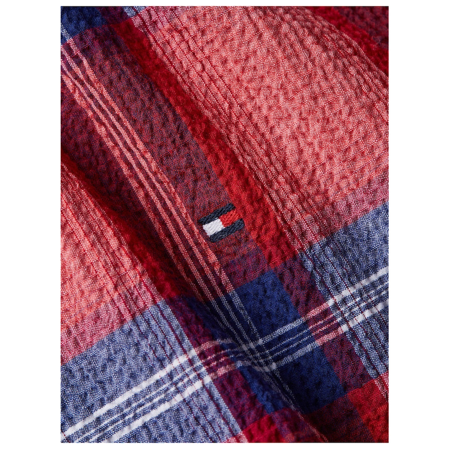 Tommy Hilfiger FLEX TEXTURED TARTAN RF SHIRT
