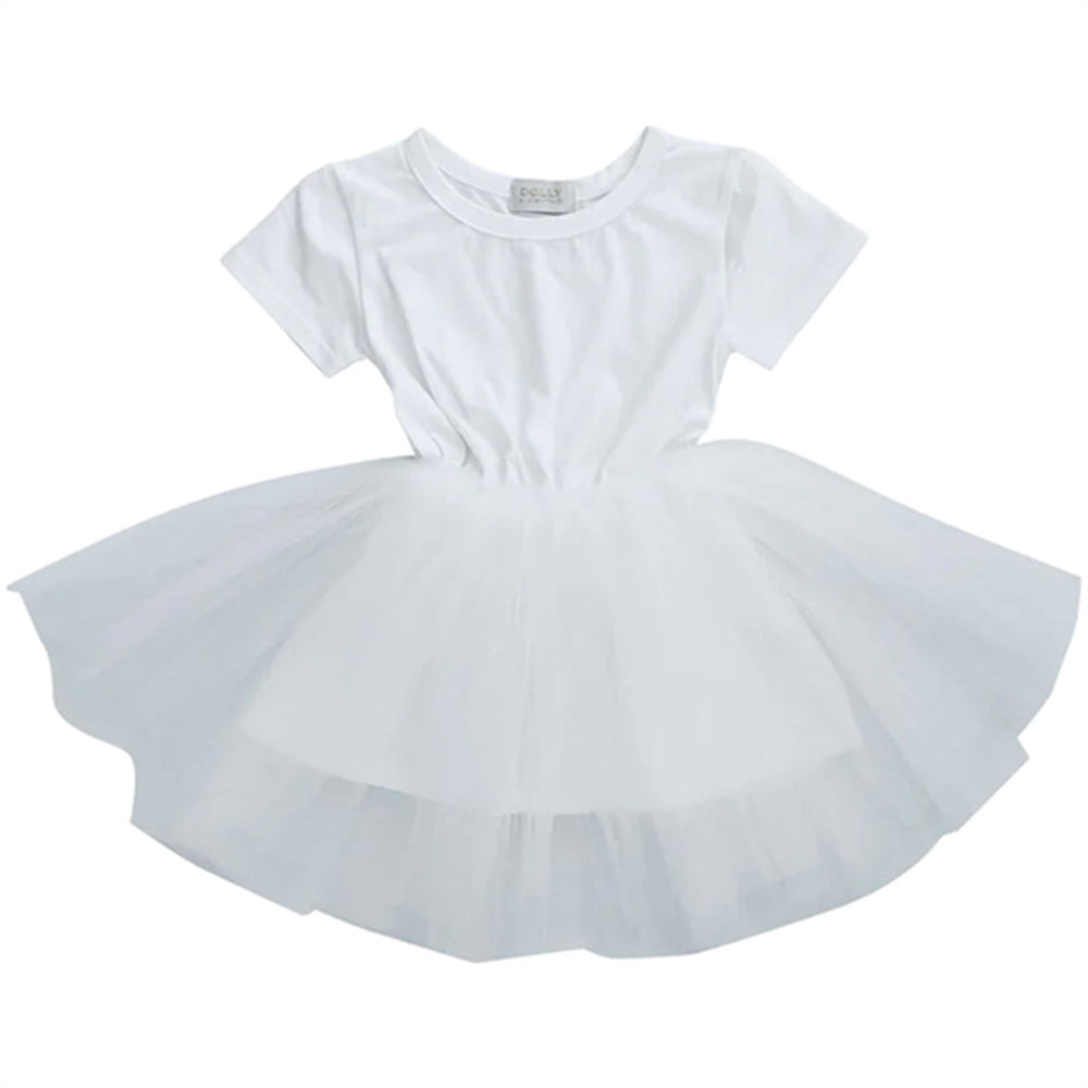 Tutully T-Shirt Tutu Kjole White