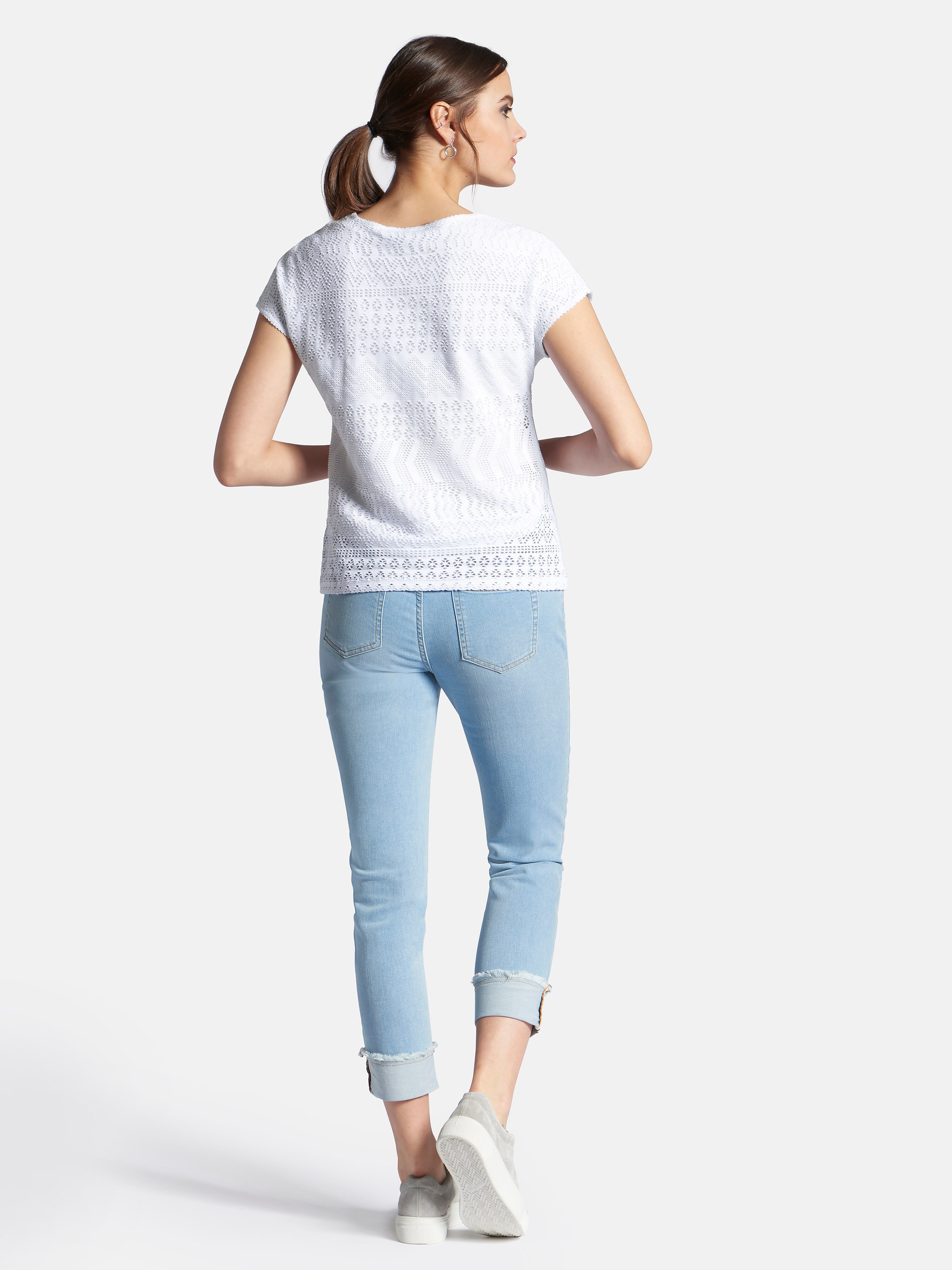Rundhals-Shirt