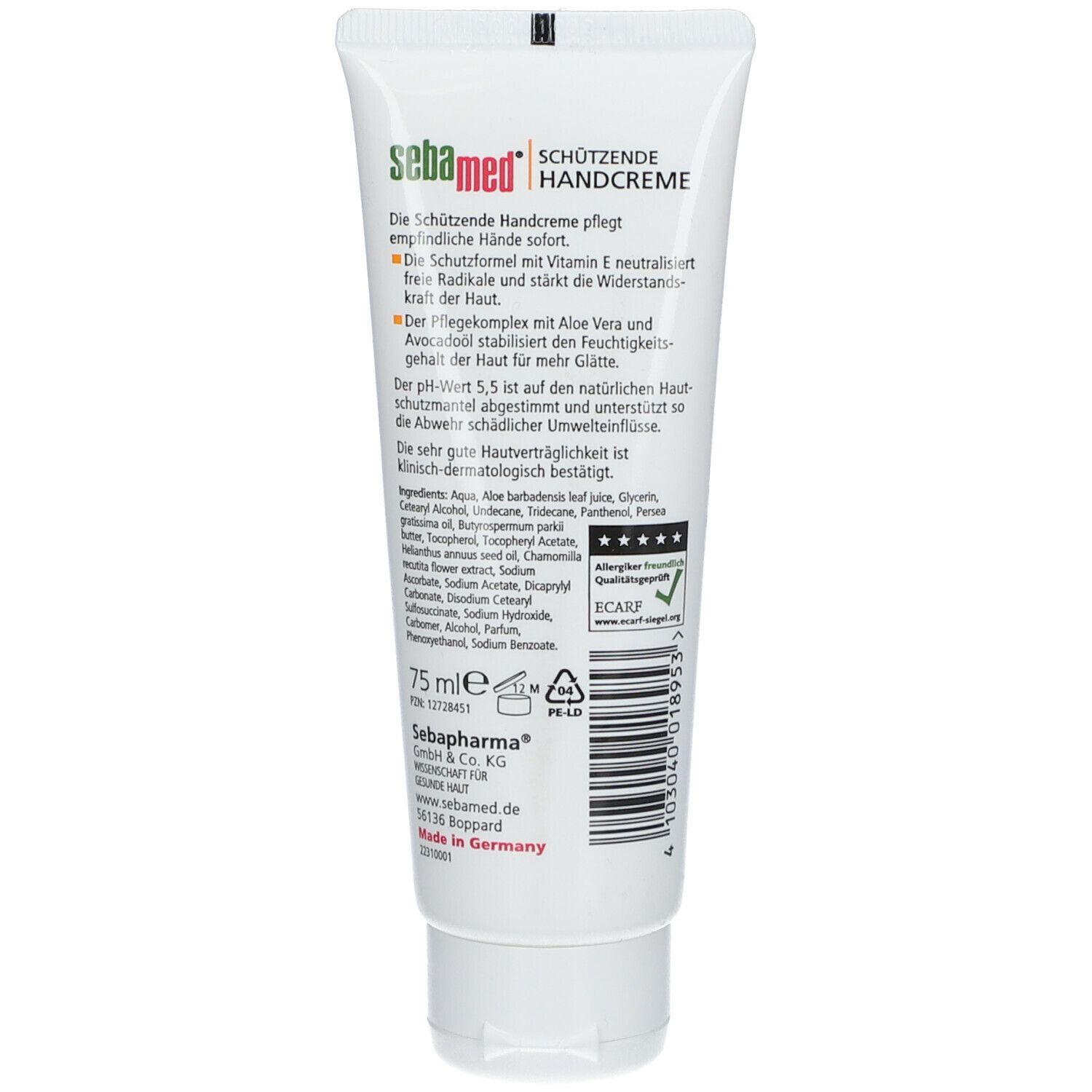 sebamed® schützende Handcreme mit Vitamin E