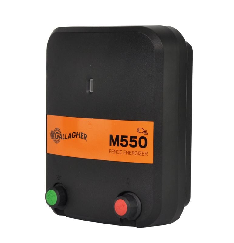 Gallagher M550 - Lichtnet schrikdraadapparaat - 22.3 cm - Zwart - 230V - 10 cm