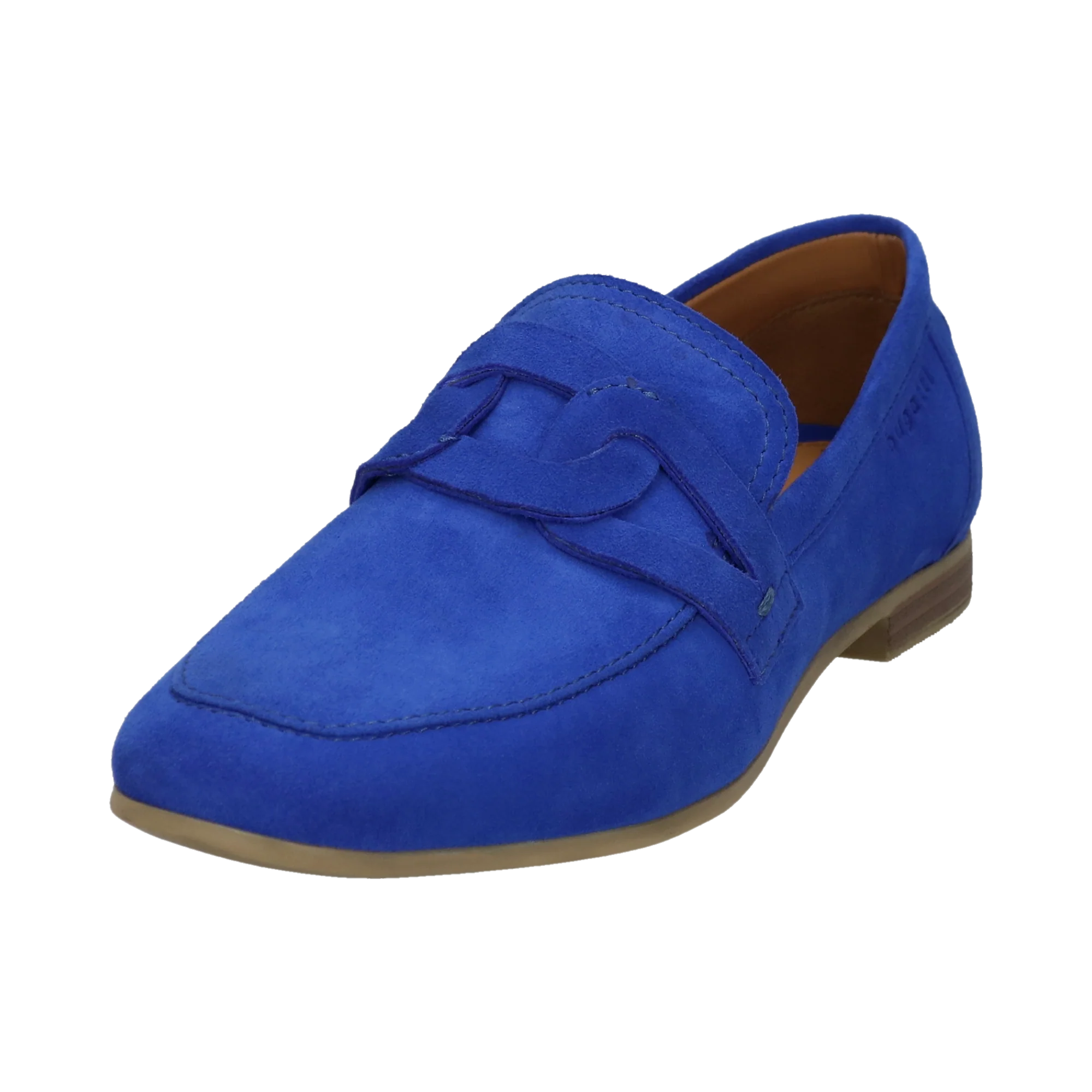 Leder Loafers blau