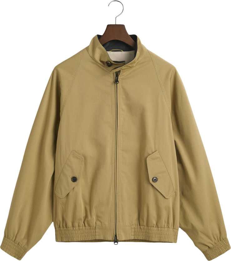 Gant COTTON HARRINGTON JACKET Dried khaki