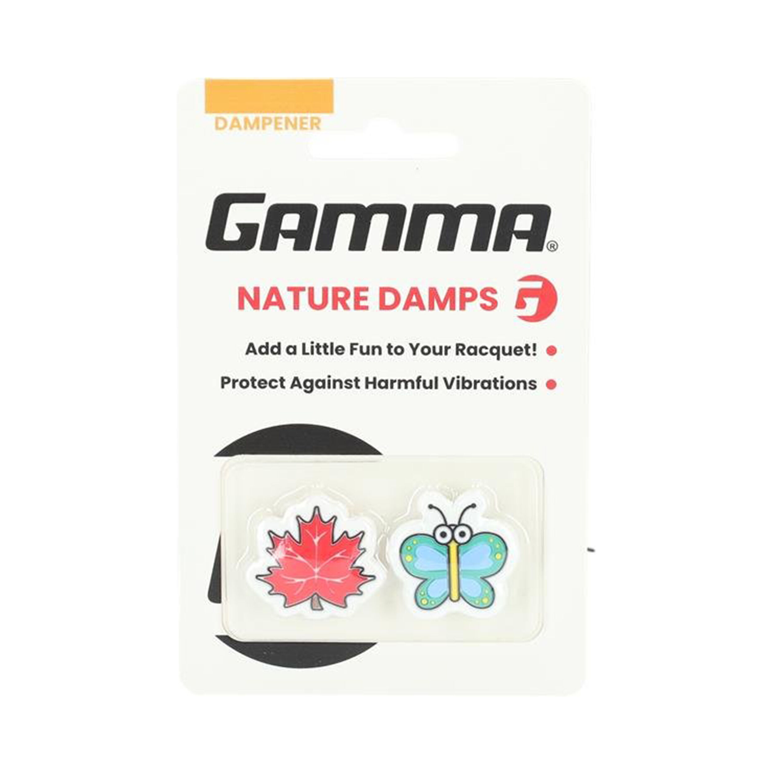 Gamma Shockbuster Ahornblatt/Schmetterling Antivibrateur
