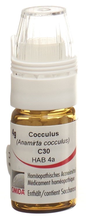 Omida Cocculus Glob 30 C mit Dosierhilfe 4 g