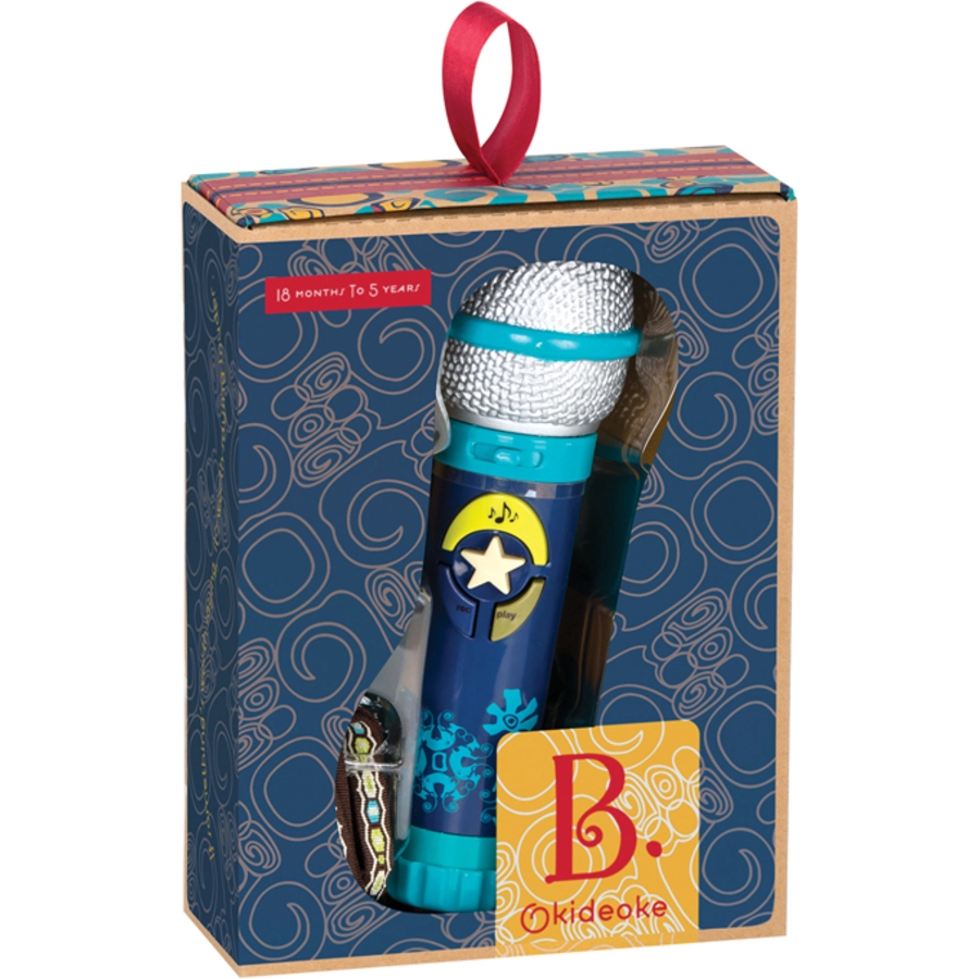 B.TOYS B. Okideoke Navy Mikrofon bunt