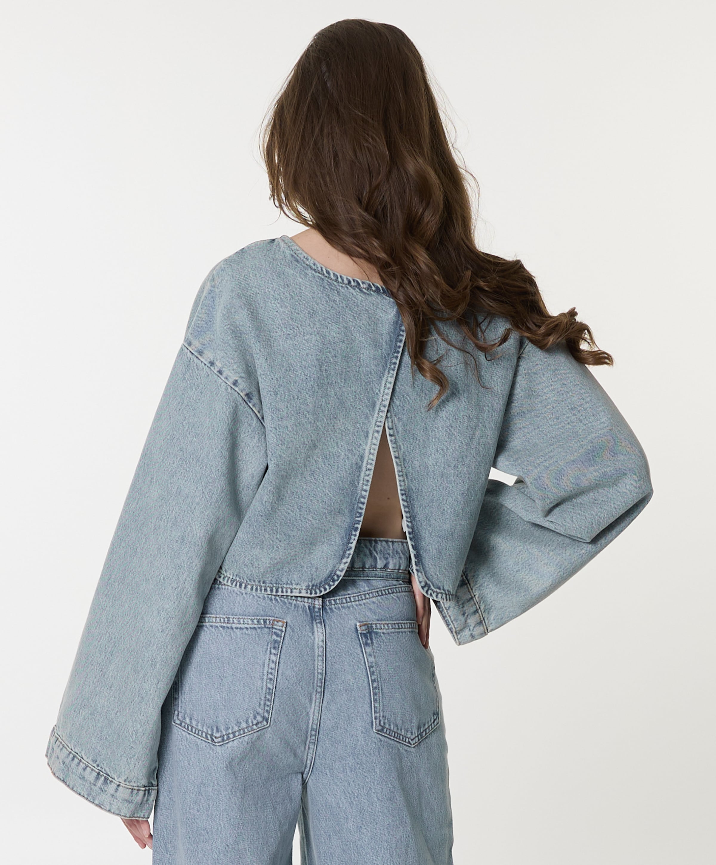 Club L'Avenir Dames blouse blauw
