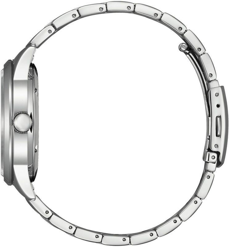 Citizen - Modern - Herenhorloge - Zilver - Automatisch - 40 mm Diameter