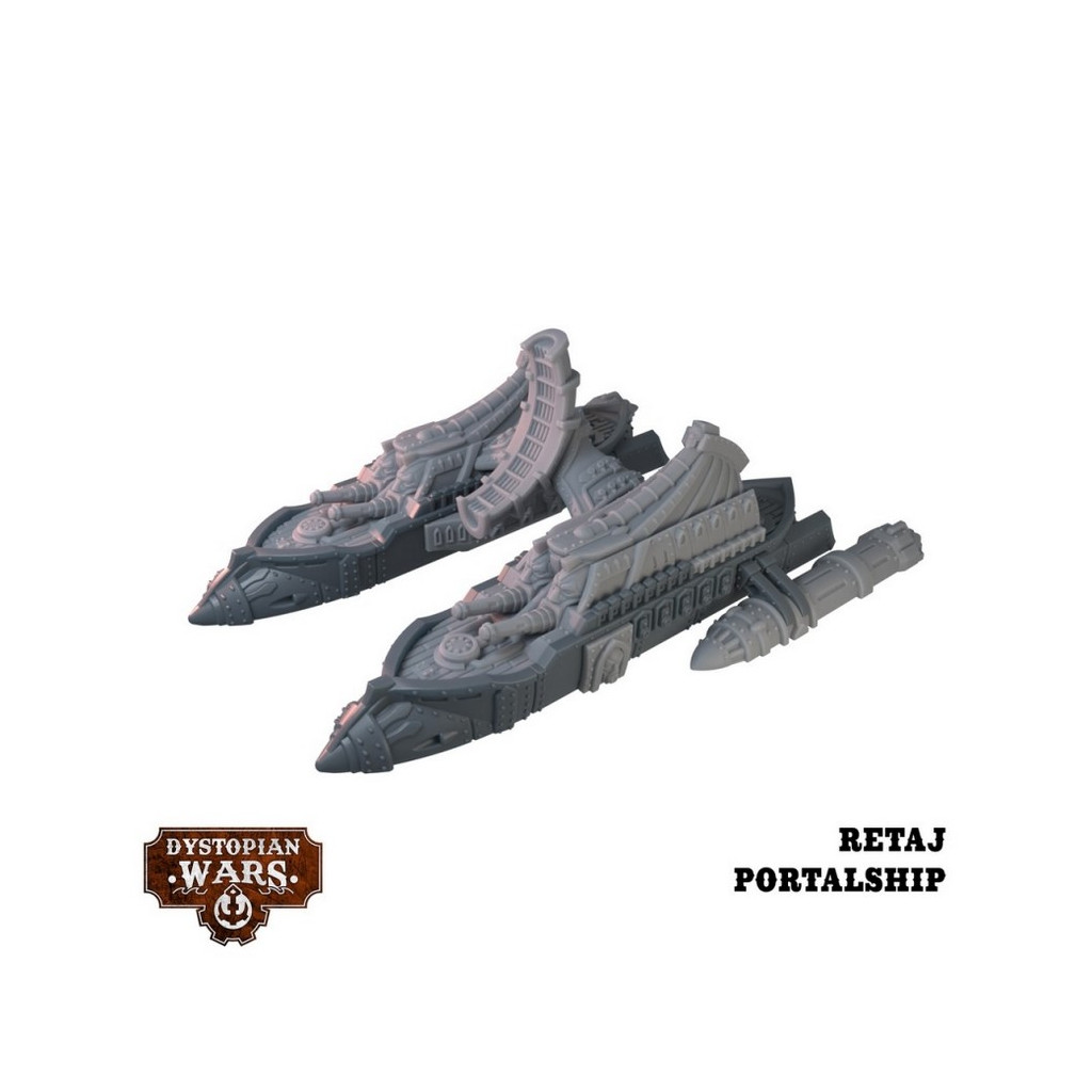 Dystopian Wars - Retaj Battlefleet Set