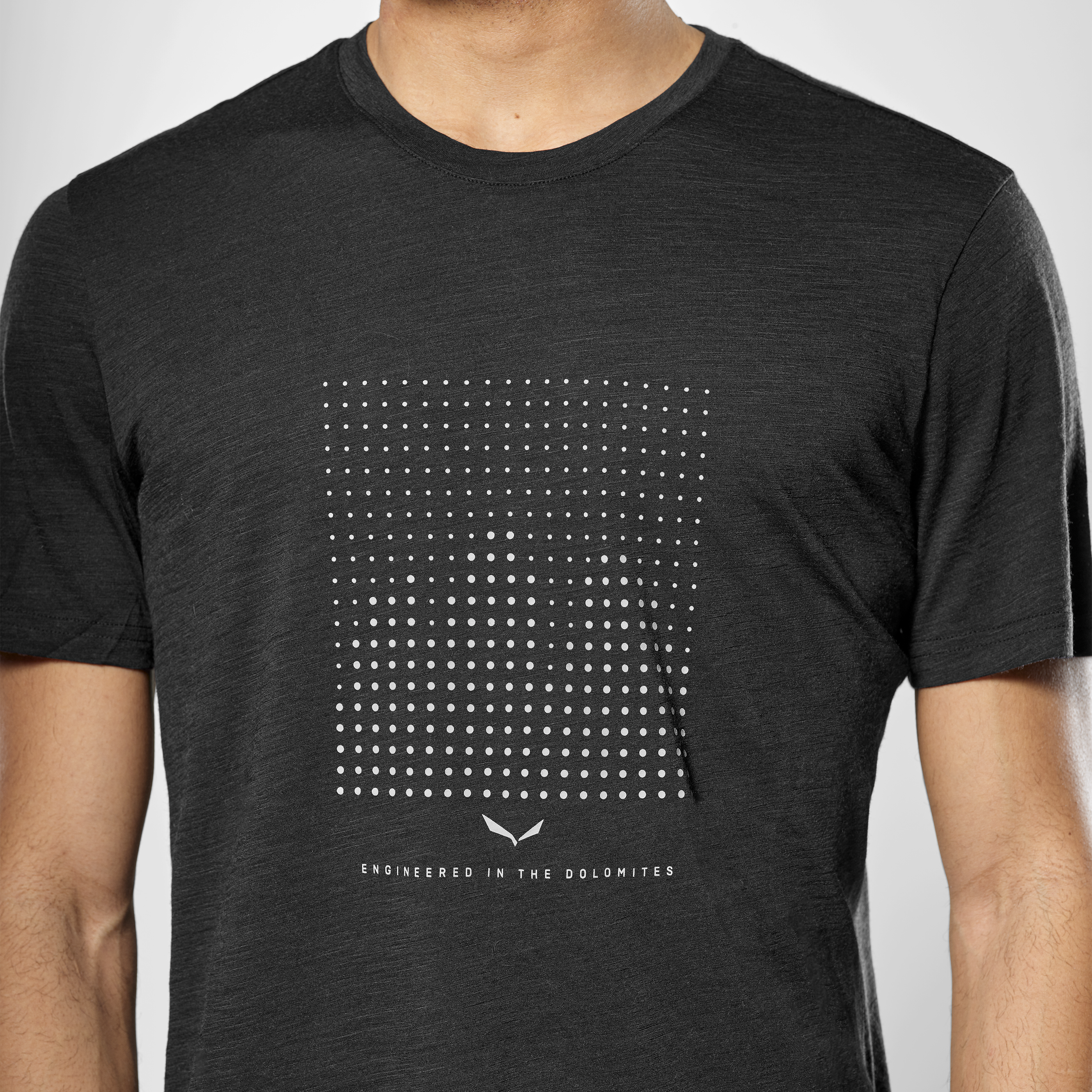 Eagle Dotted Mountain Trainer Merino T-Shirt Herren