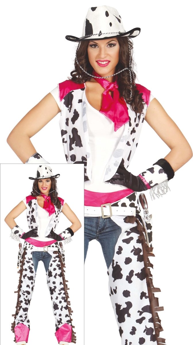 Cowgirl Kostuum Roze