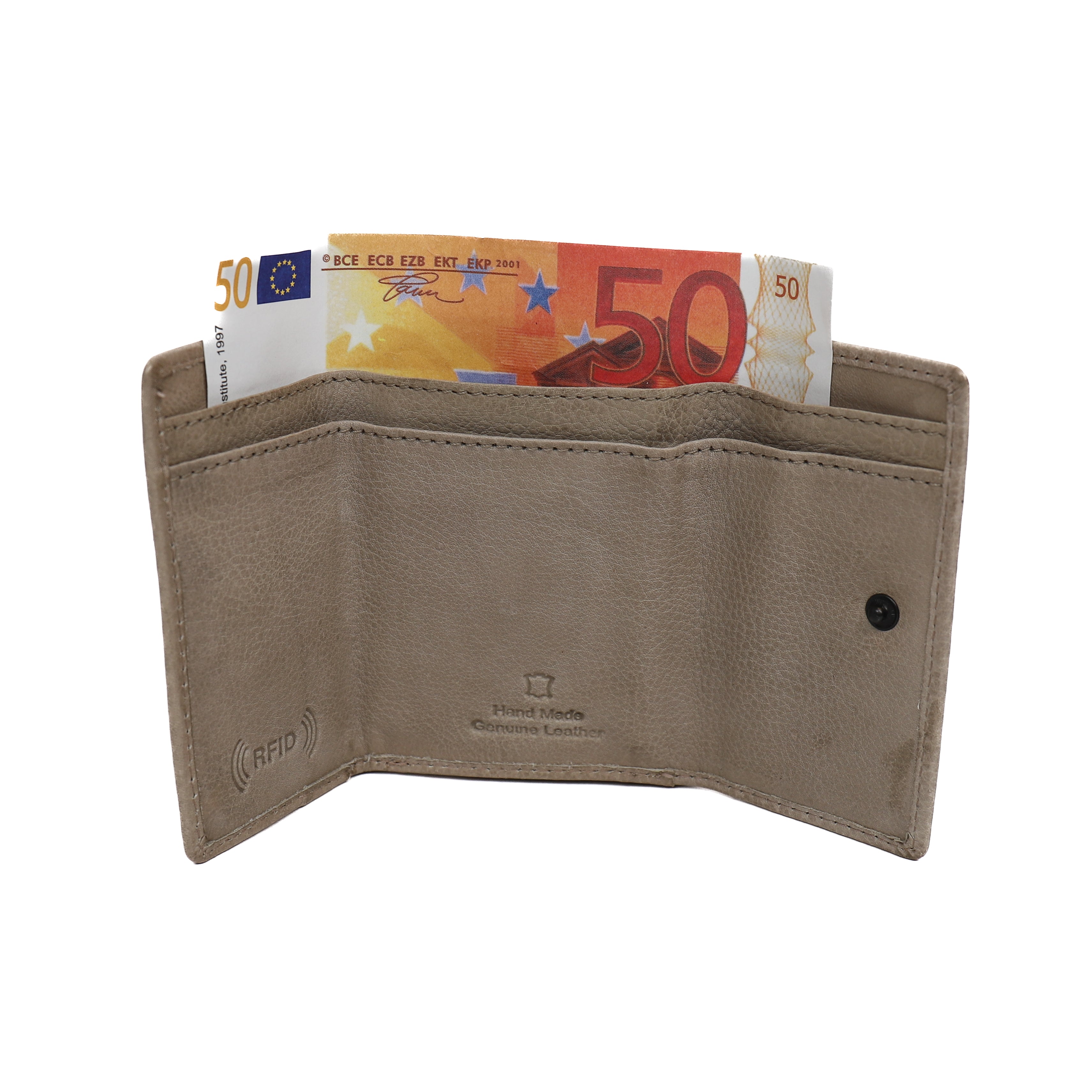 Portemonneetje 'Jolie' silver mink Silver mink