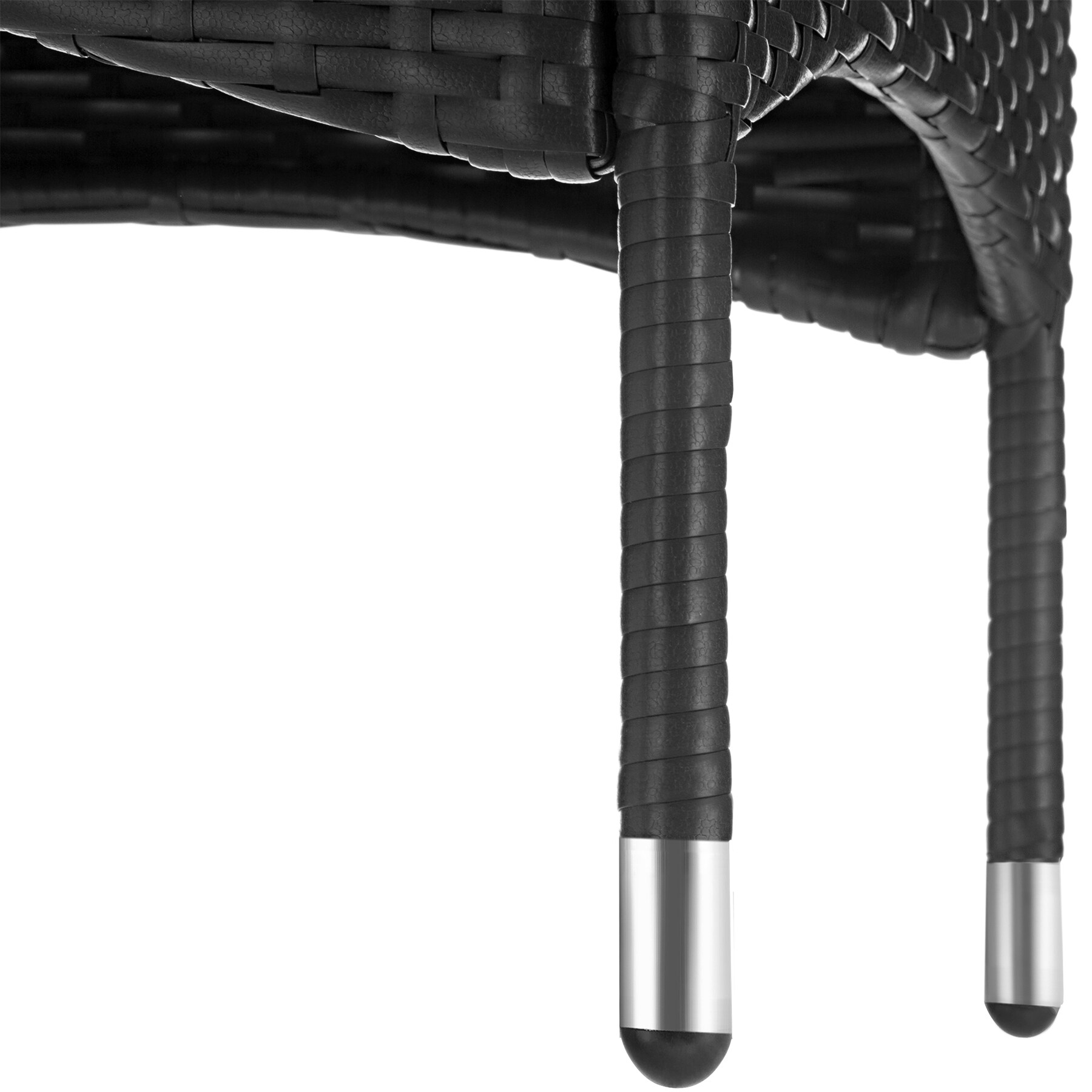 tectake® Rattanset, für 2 Personen, UV-beständig, 2 Bezugssets