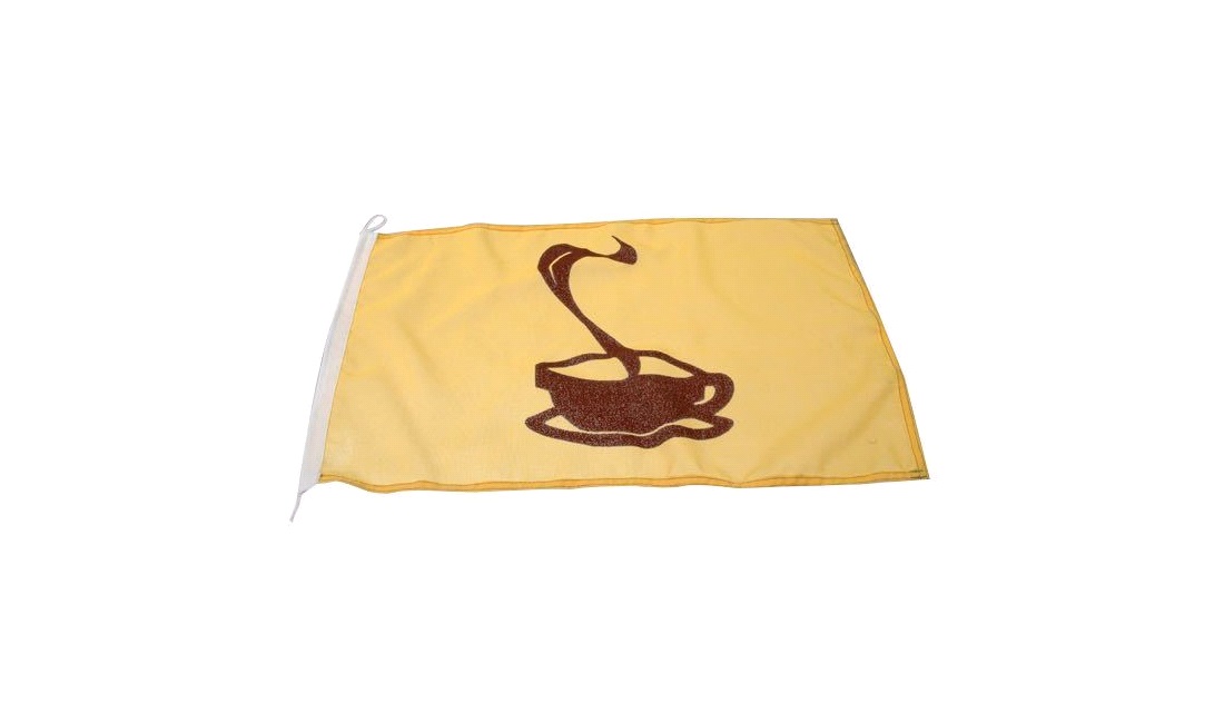 Humør-flag kaffe-flag 30x45cm