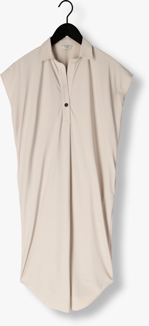 beige penn & ink mini jurk dress